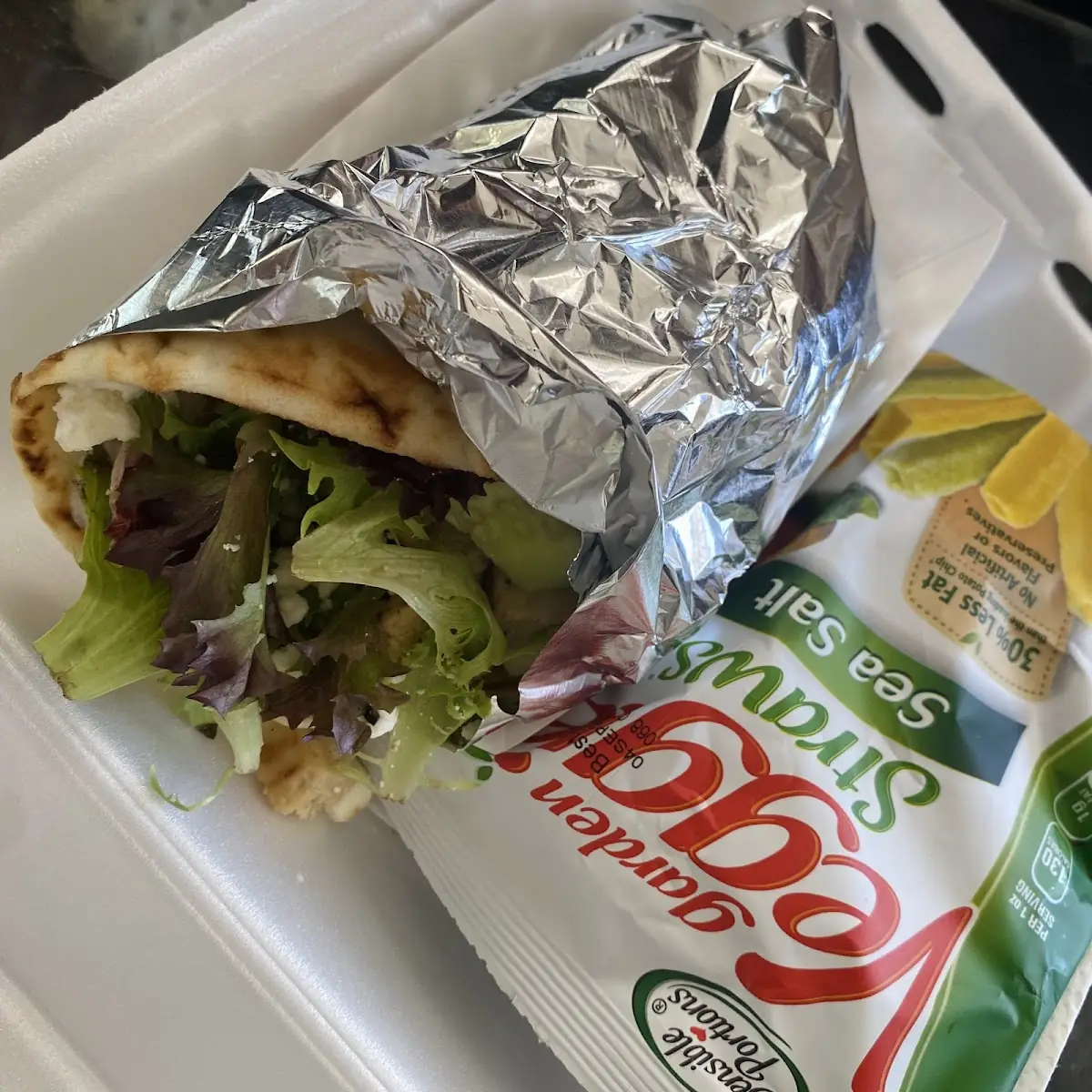 Greek Chicken Wrap