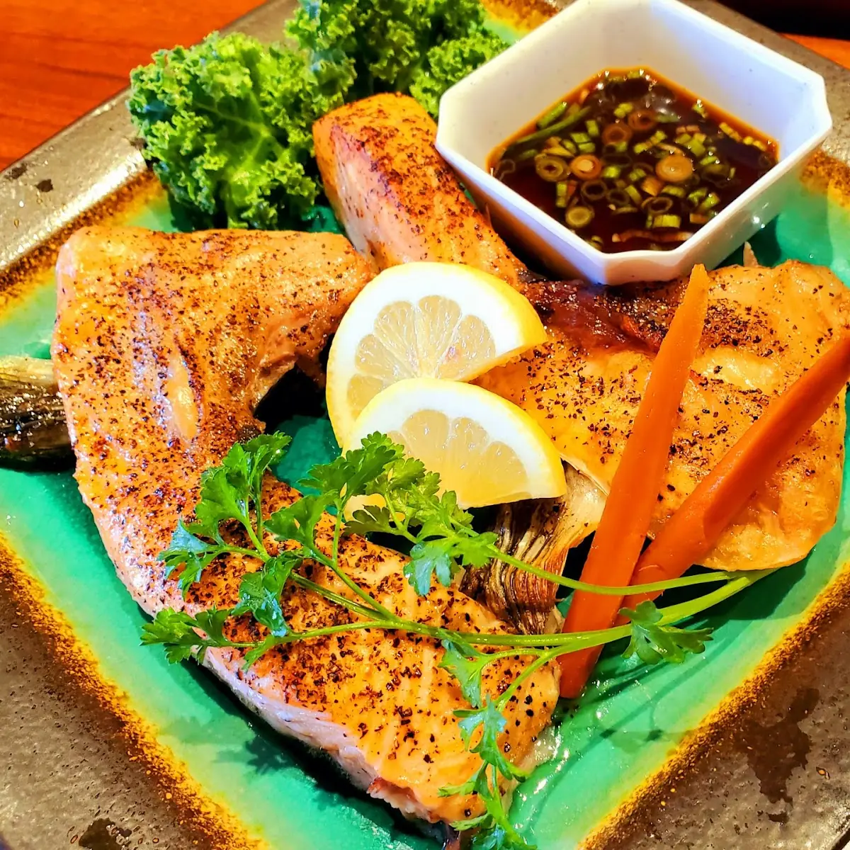 Salmon Collar Always Ask First Before You Order Sometimes They Don't Have It