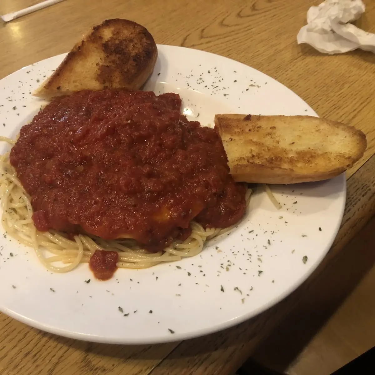 Chicken Parmigiana