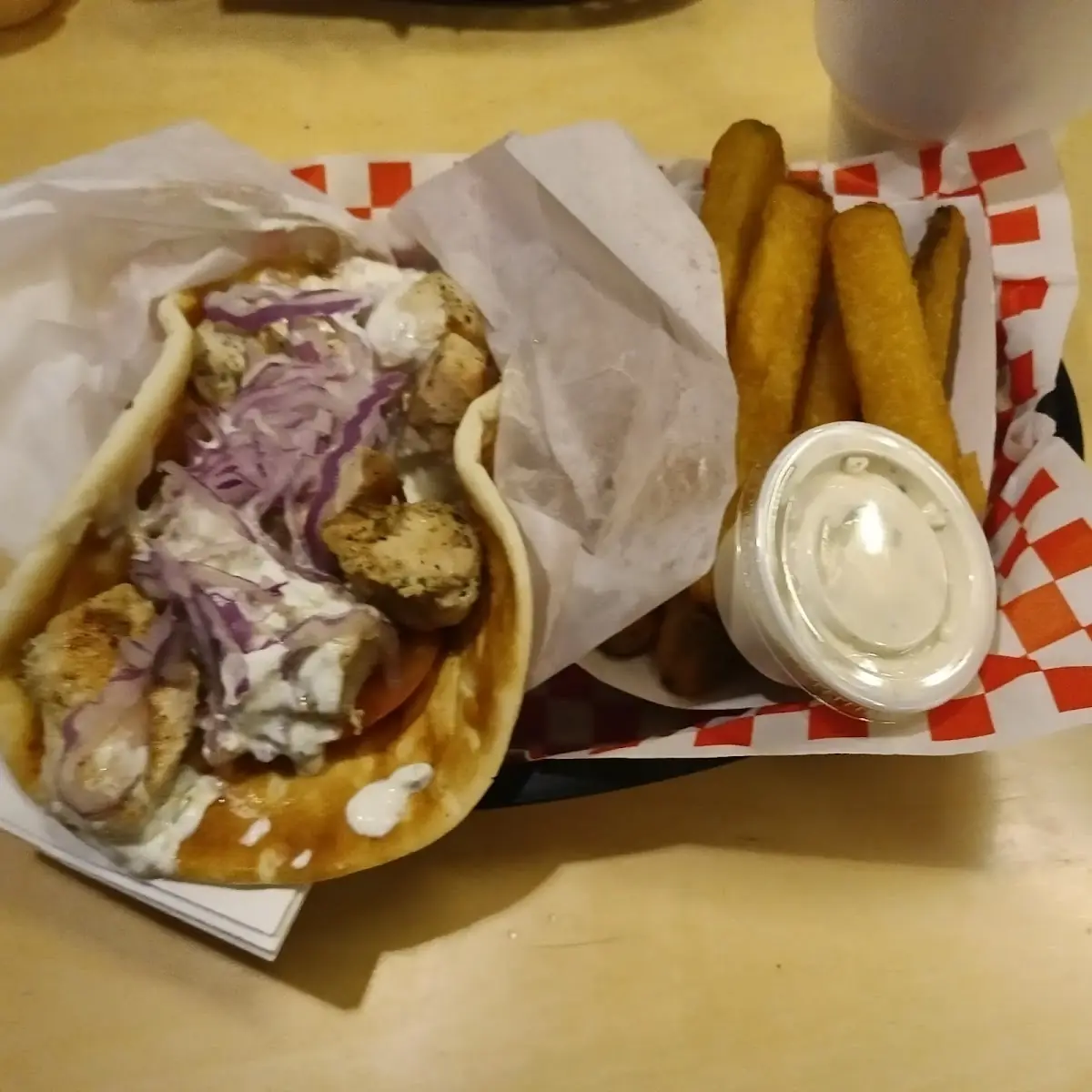 Chicken Gyro Platter