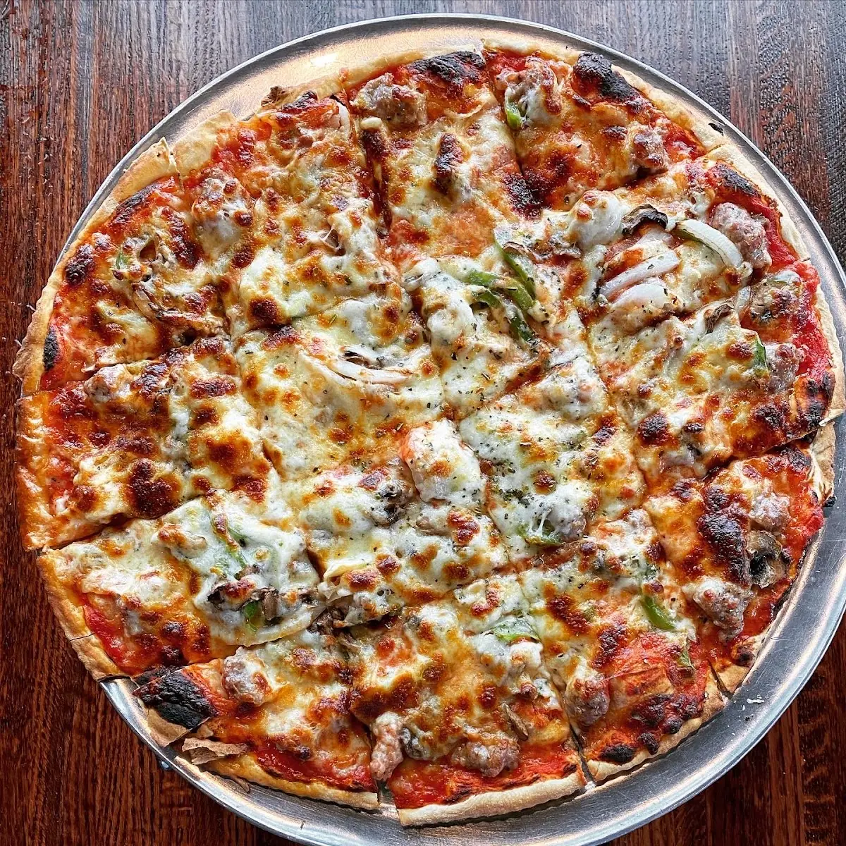 Famous Thin Crust Pizza