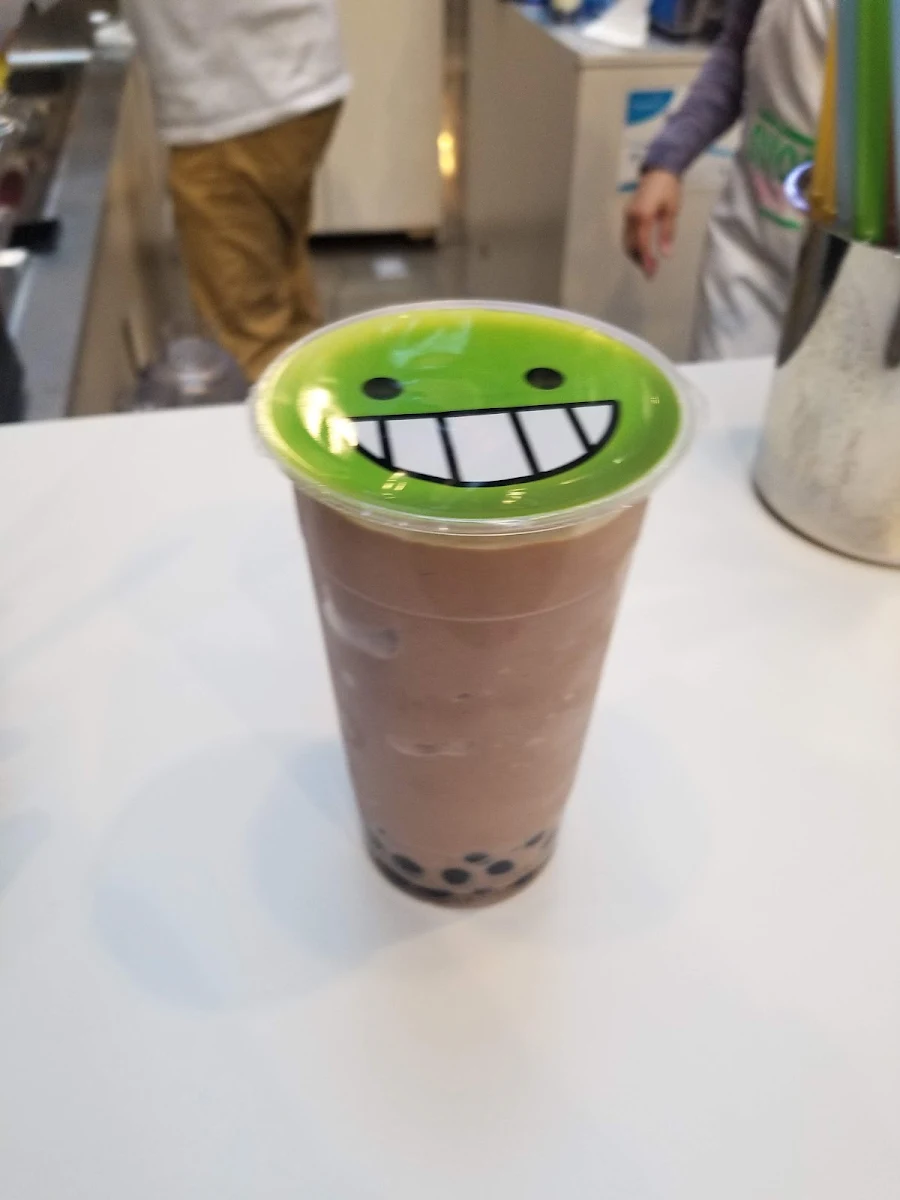 Chai Tea and Nutella Smoothie with Boba