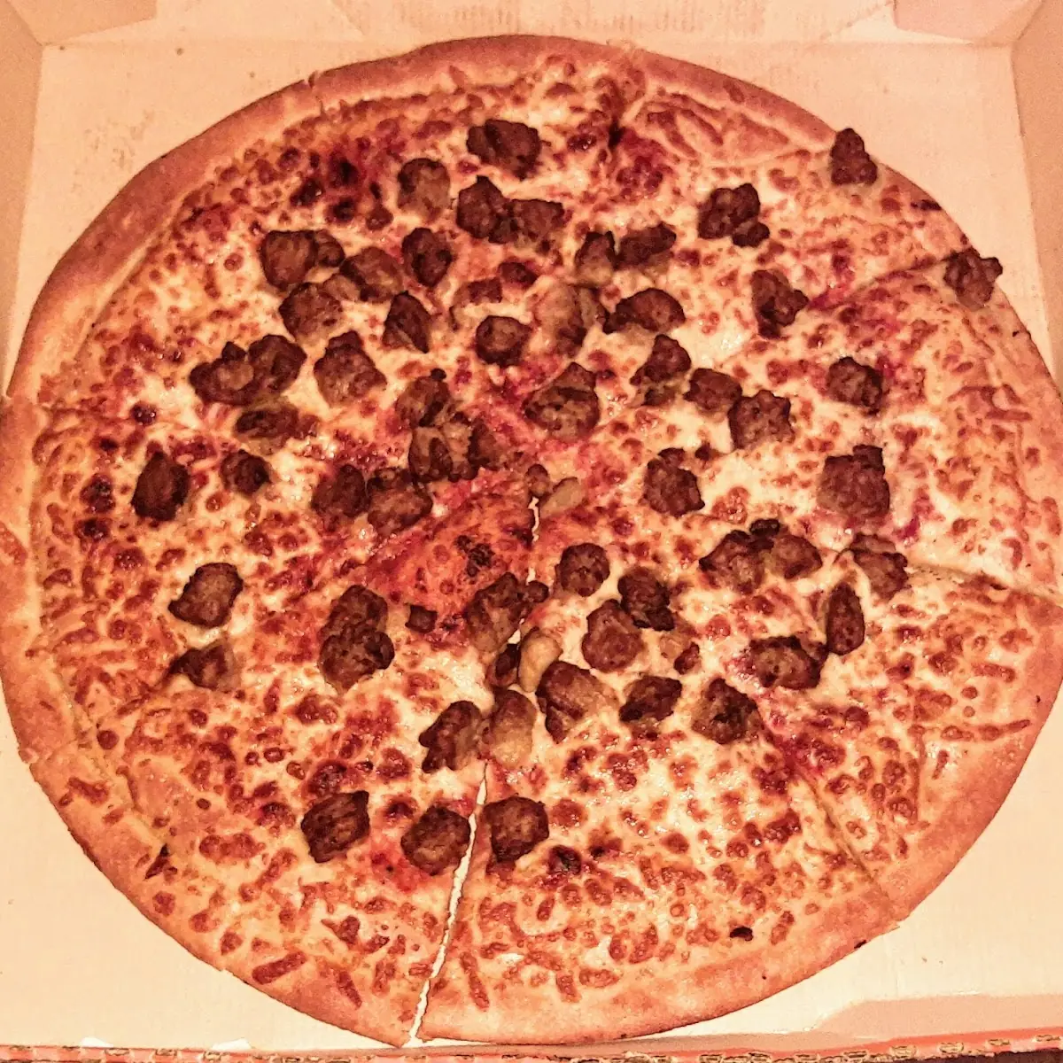 Extra Most Bestest Sausage Pizza
