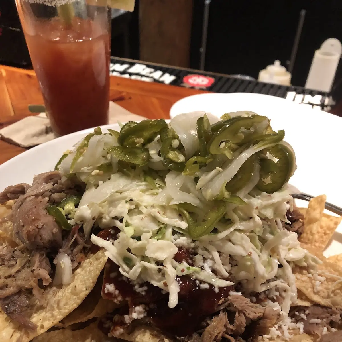 BBQ Pork Nachos