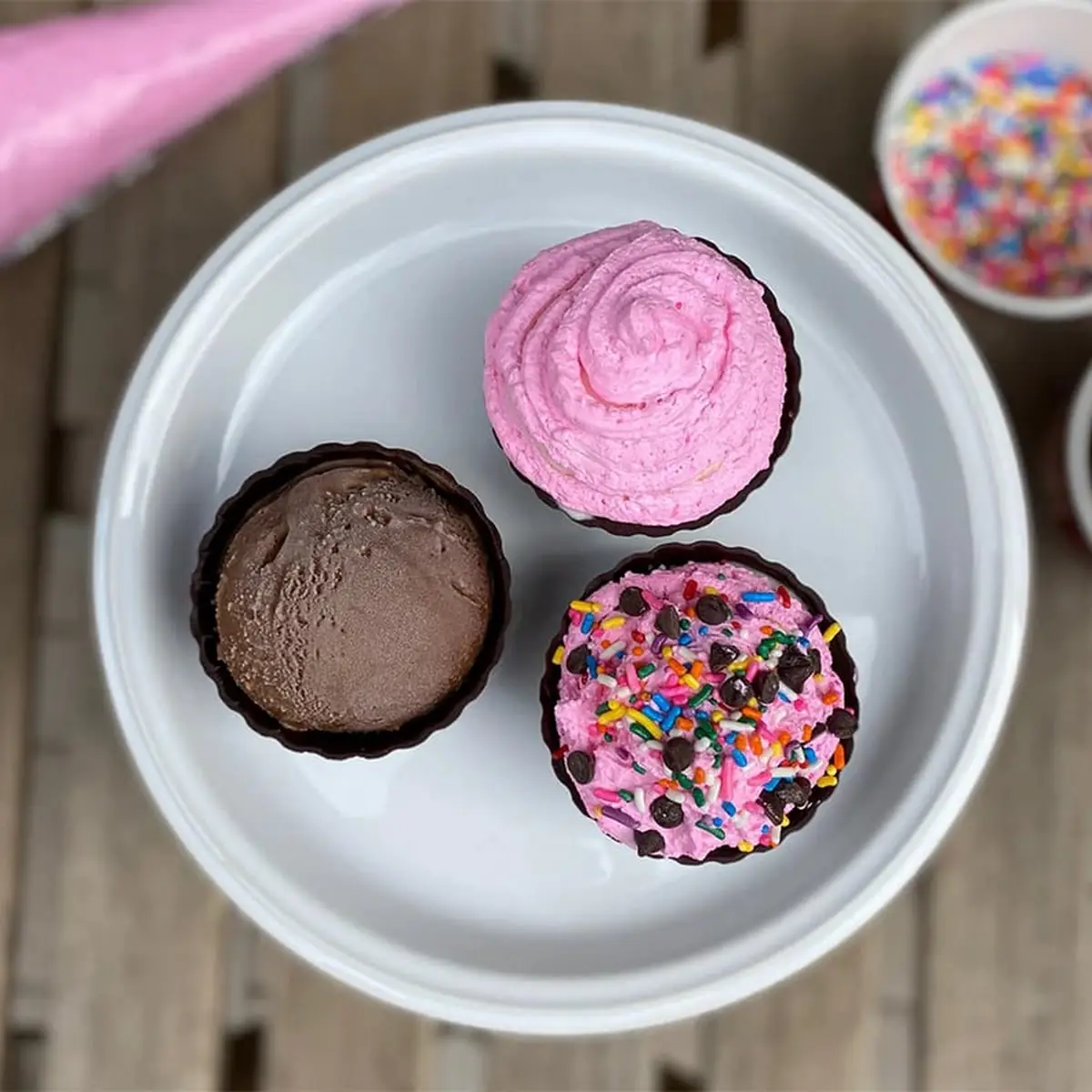 DIY 6-Pack Ice Cream Cupcake Kit