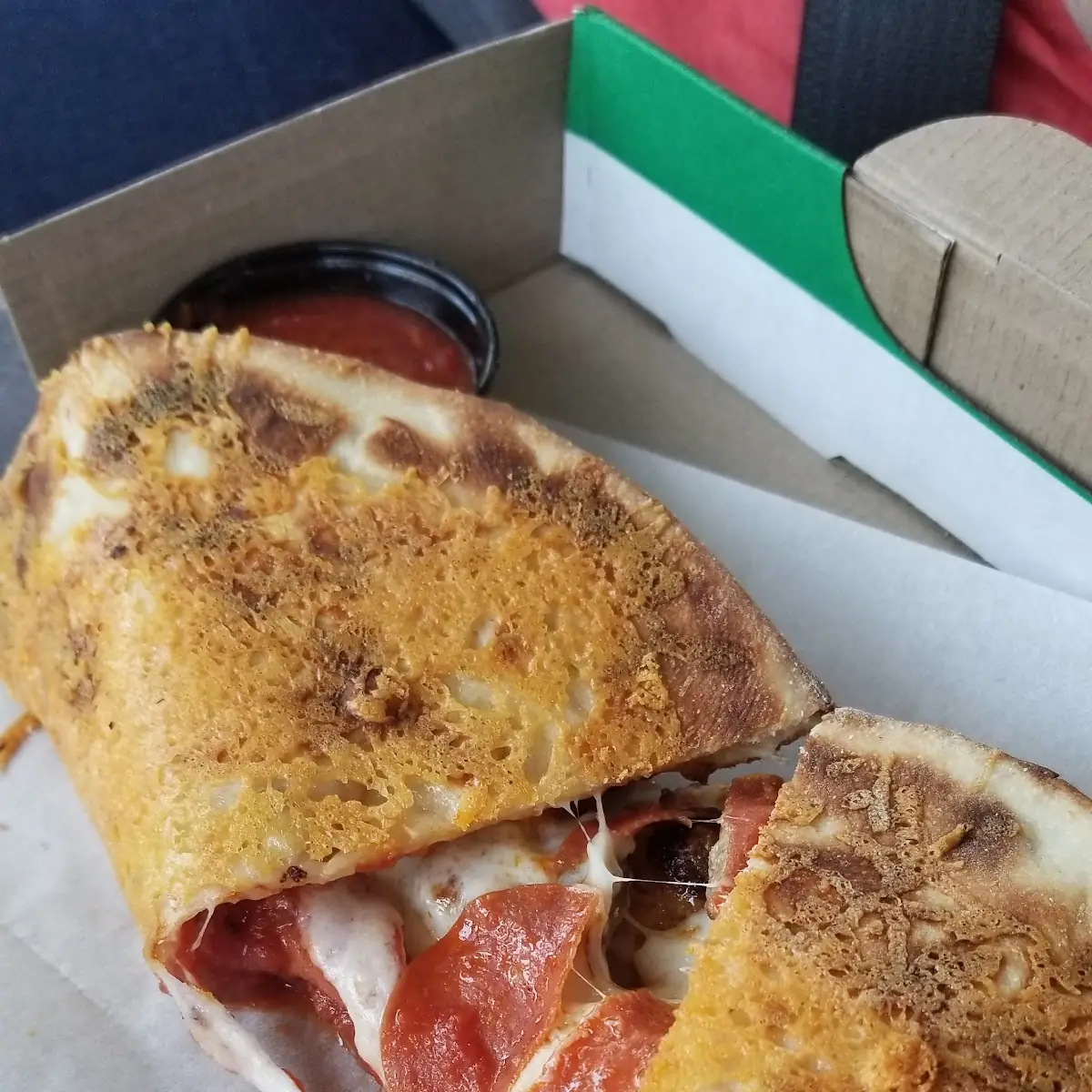 Parmesan Crusted Meatball Pepperoni Papadia