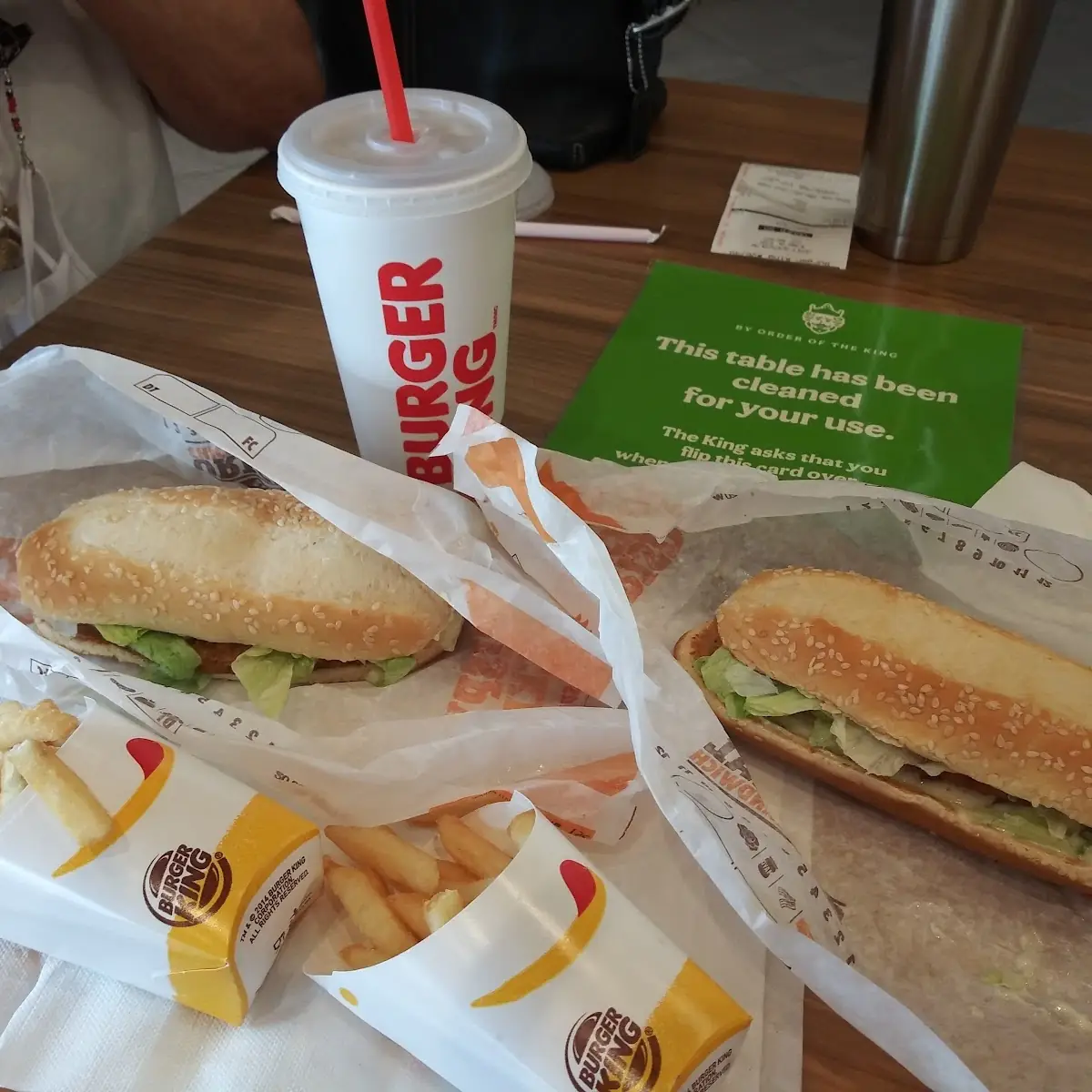 Chicken Sandwich Fries and Soda
