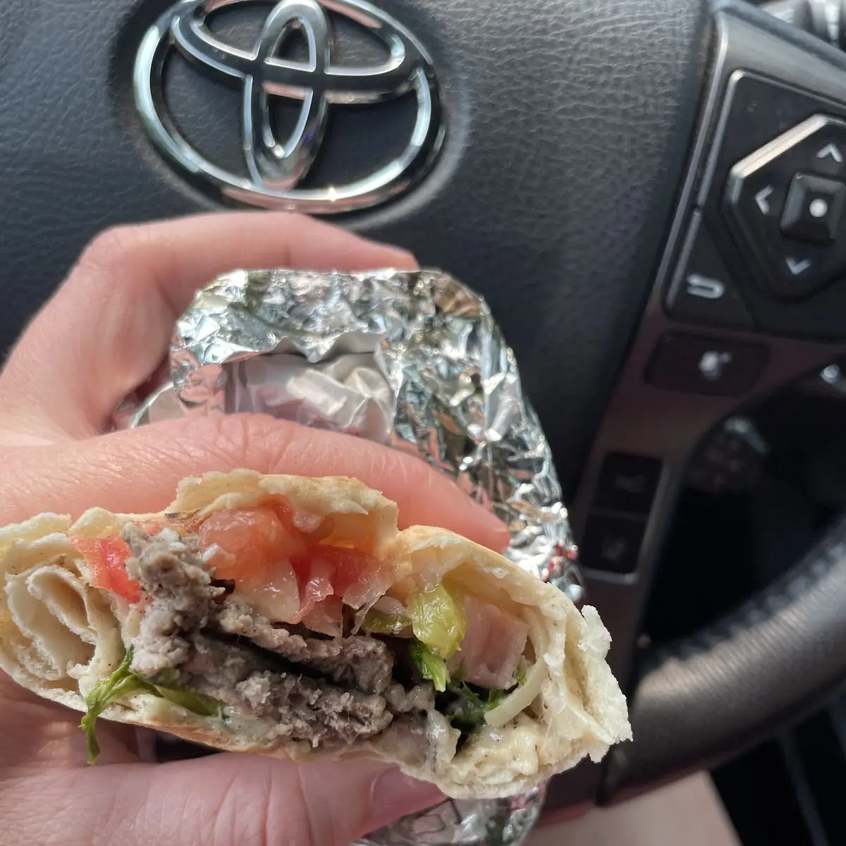 Beef Shawarma Wrap