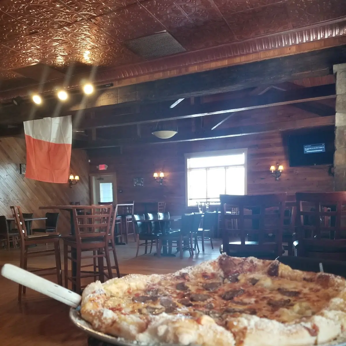 Meatball Pizza