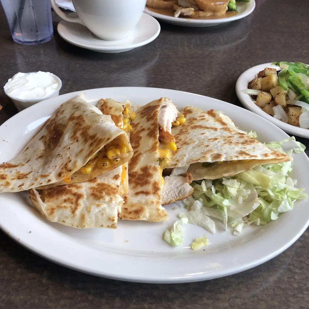 Southwest Chicken Quesadilla