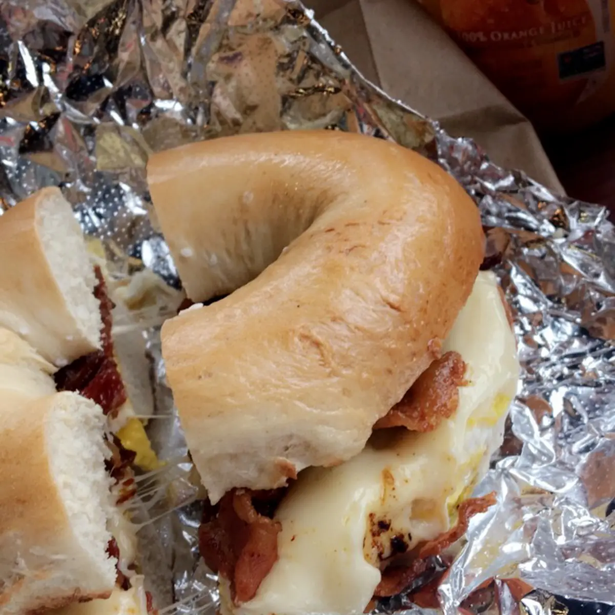 Bacon Egg and Cheese Bagel