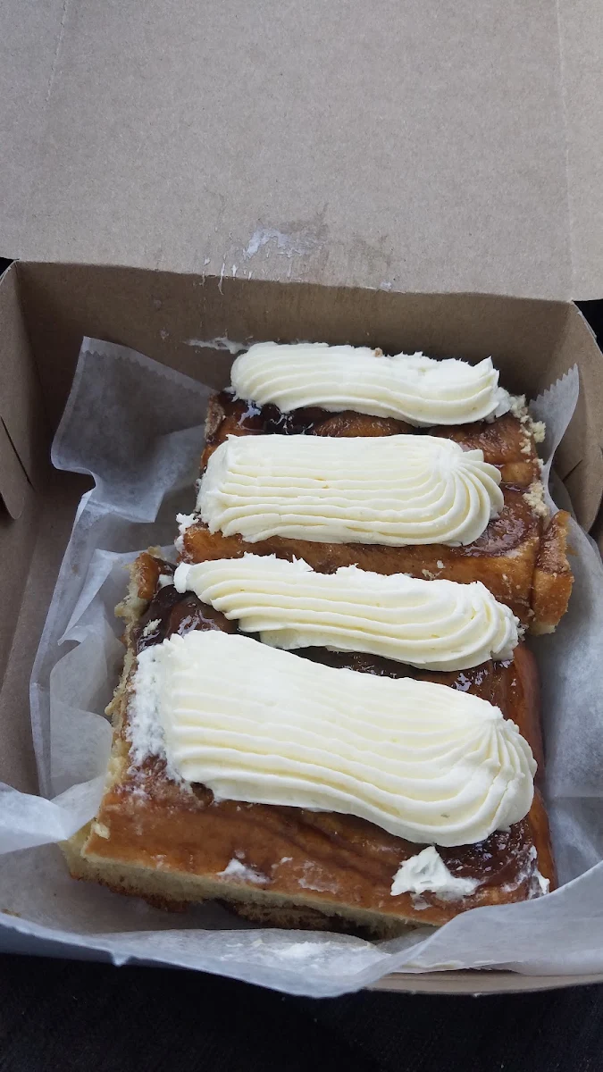 Cinnamon Roll with Cream Cheese Icing