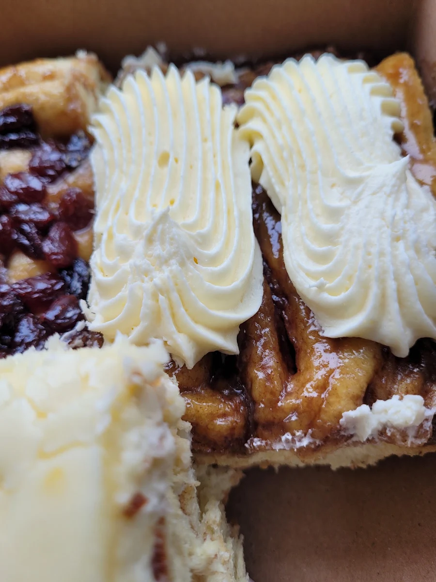 Sticky Buns with Cream Cheese Icing