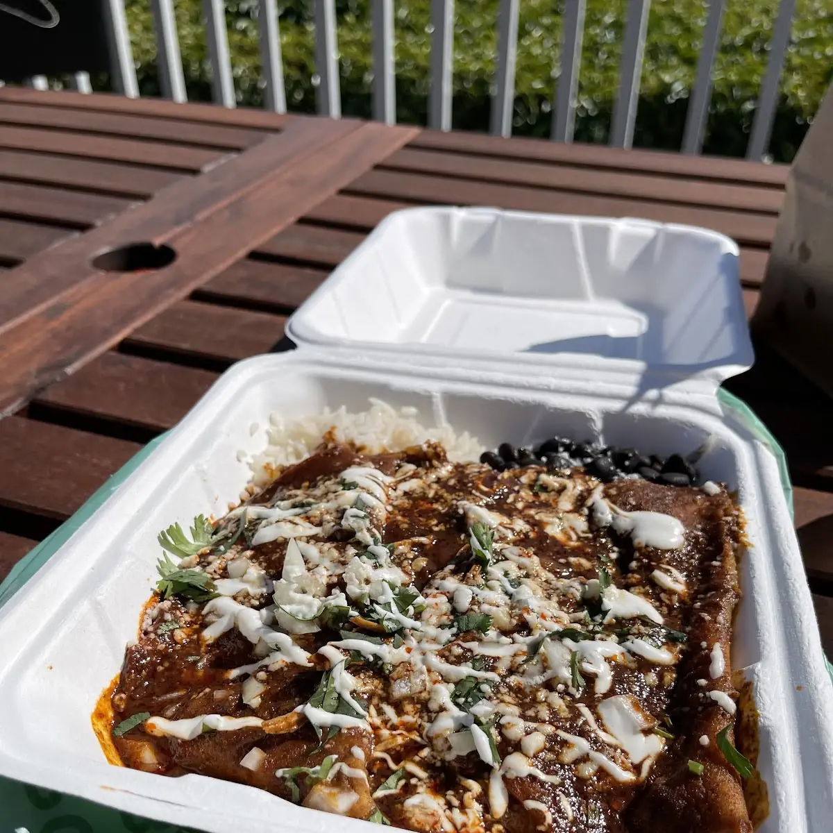 Chicken Mole Enchiladas