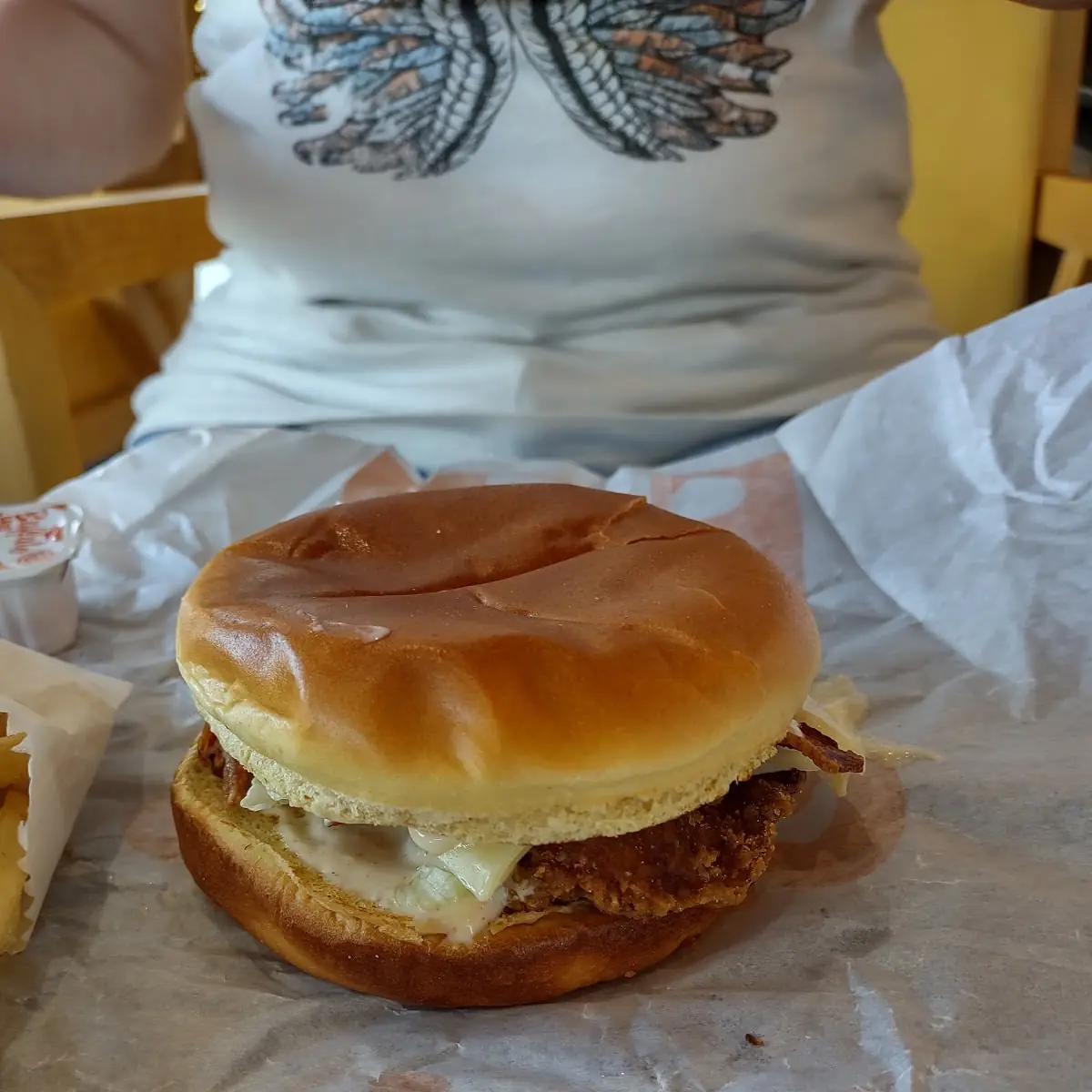 Mushroom Swiss Burger
