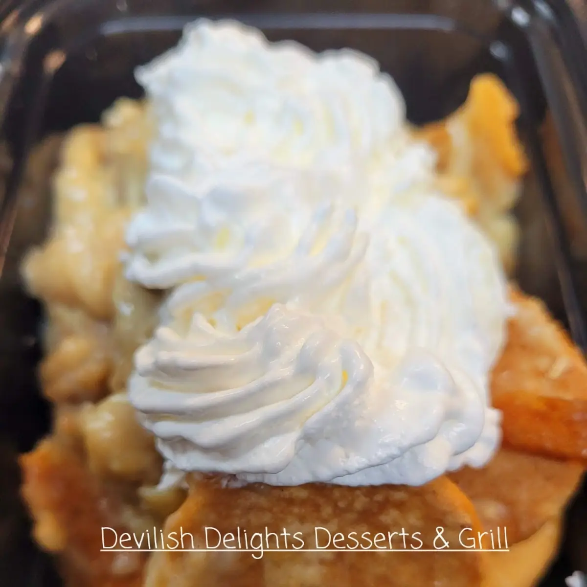 Peaches & Cream Bread Pudding