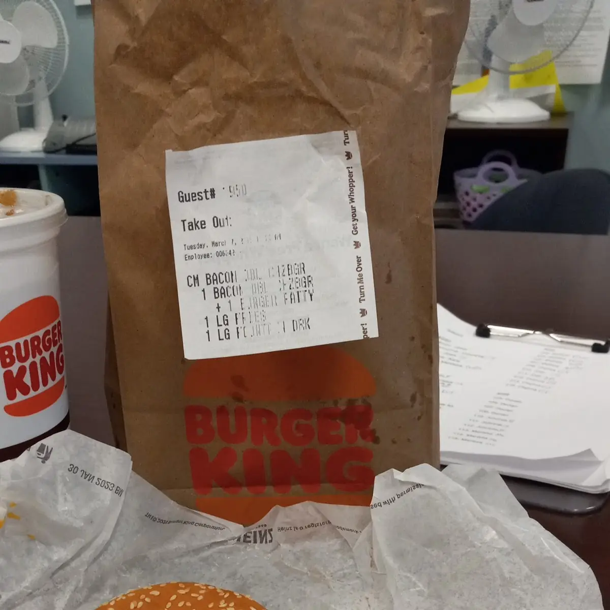 Triple Bacon Cheese Burger