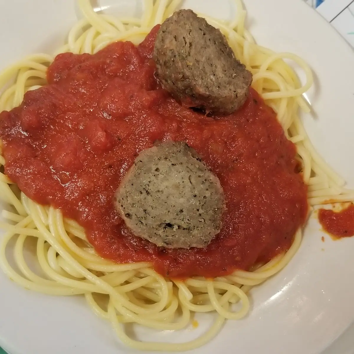 Kids Spaghetti and Meatballs