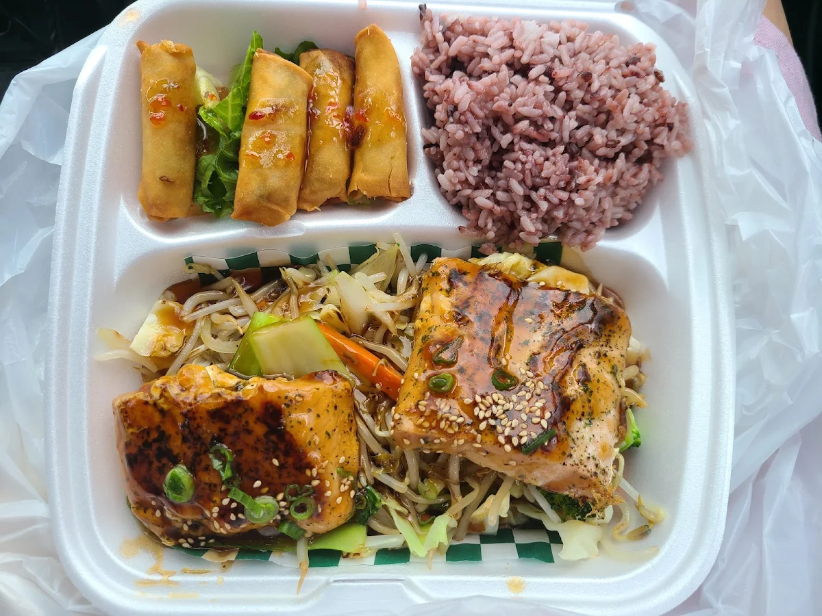 Salmon Teriyaki Bento Box