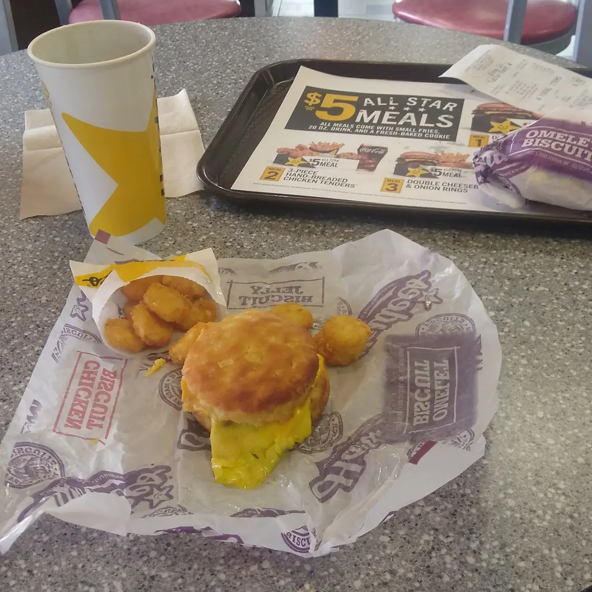Loaded Omelette Combo