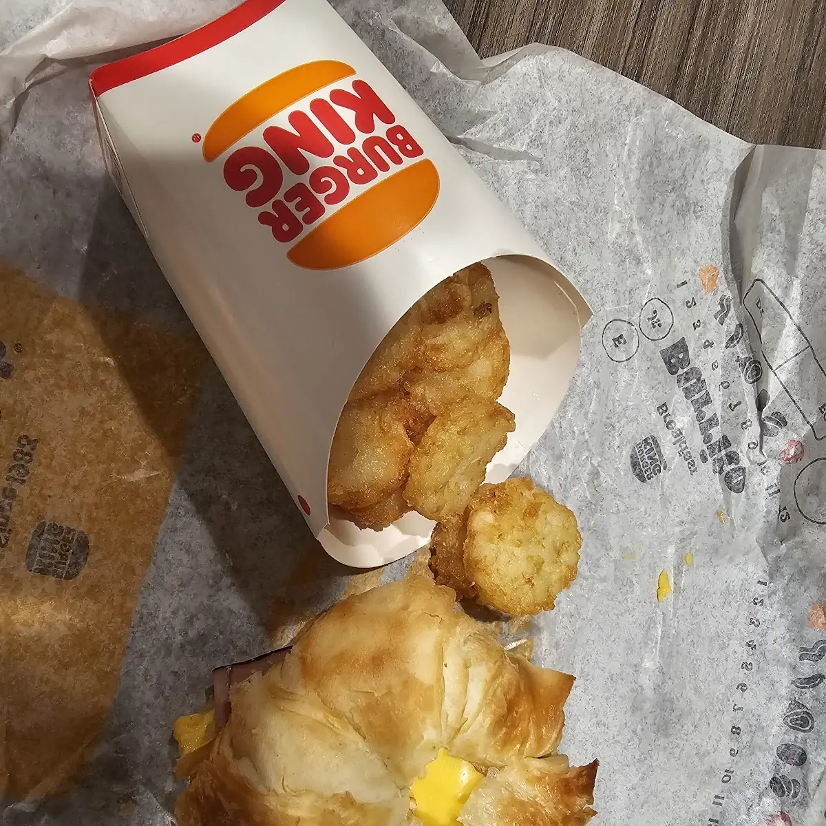 Ham Egg and Cheese Croissant Meal