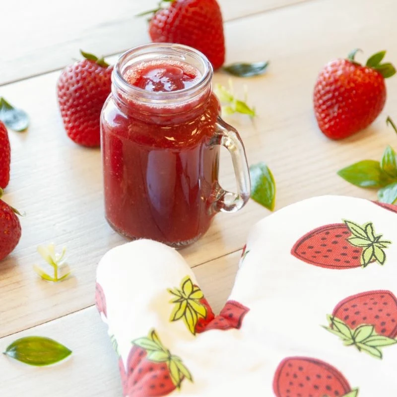Coulis de Fraises Strawberry Coulis, Tutti Frutti déjeuner et diner