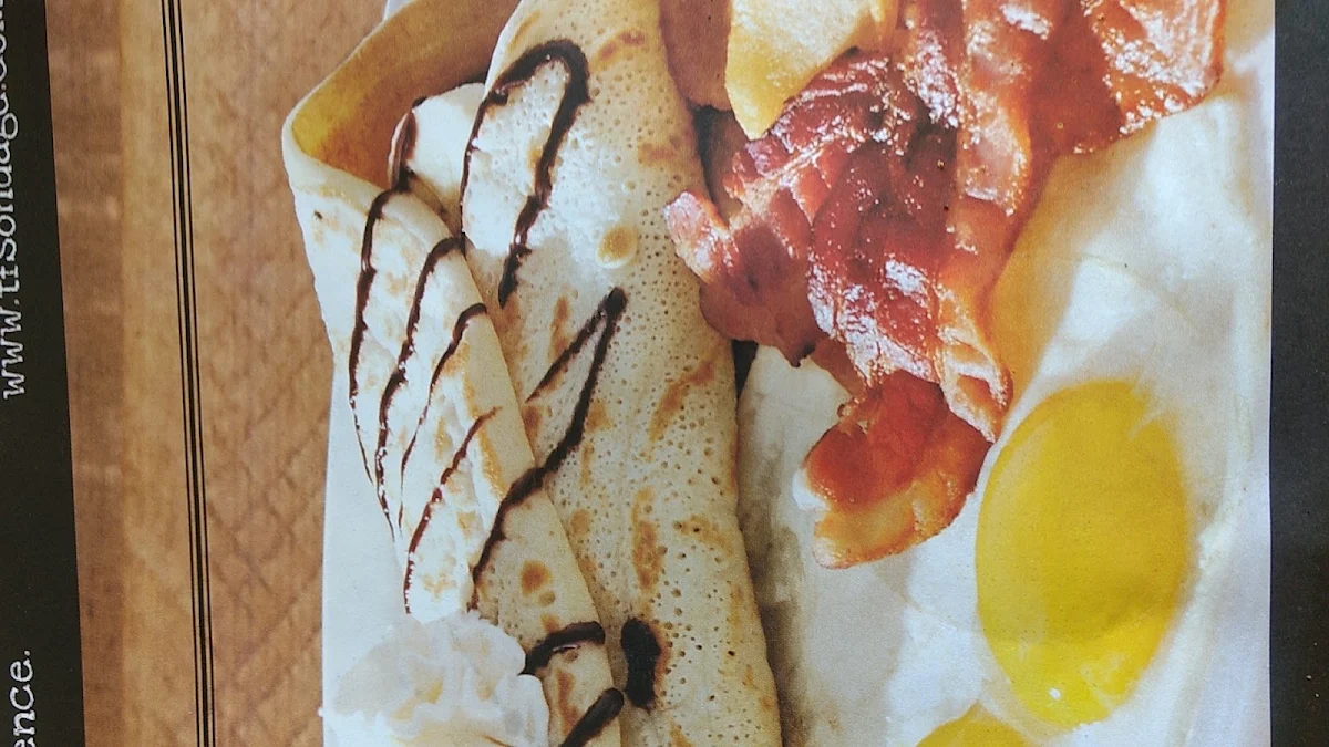 Crêpes, Tutti Frutti déjeuner et diner