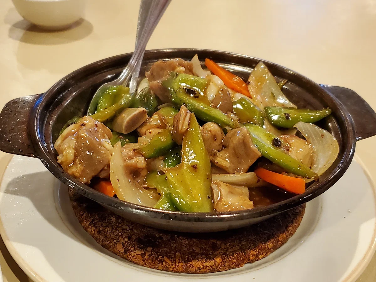 Braised Pork Ribs with Bitter Melon, Signature Palace Restaurant Chinese food 中餐&汇鼎轩 火锅店 hot pot