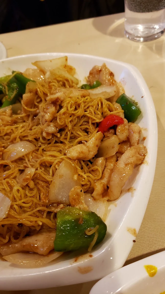 Satay Chicken Noodles, Signature Palace Restaurant Chinese food 中餐&汇鼎轩 火锅店 hot pot