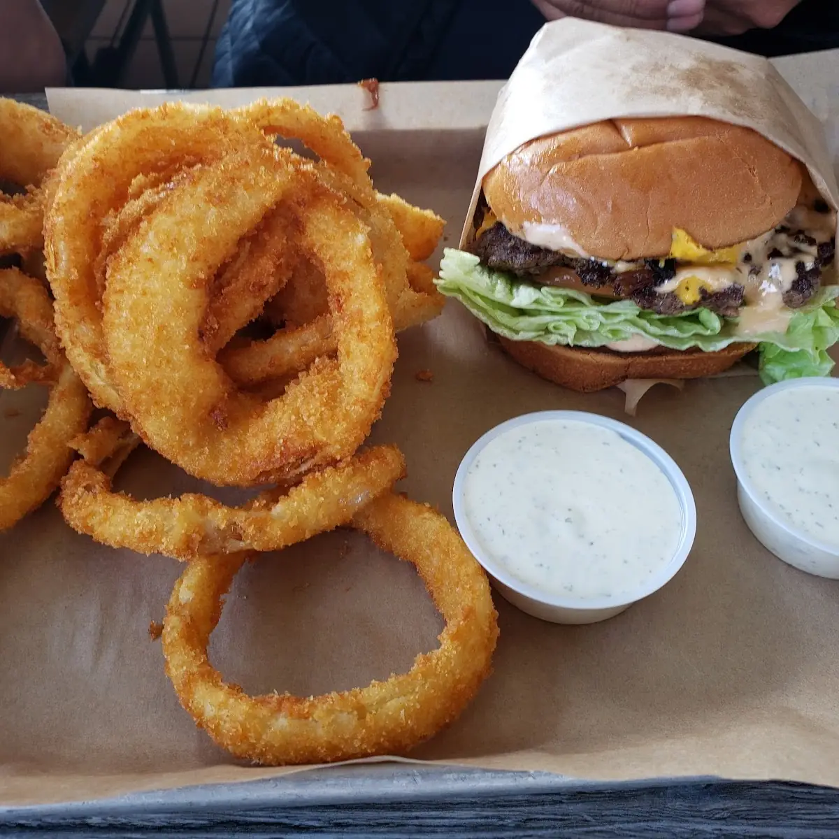 Onion Rings and Zucchini