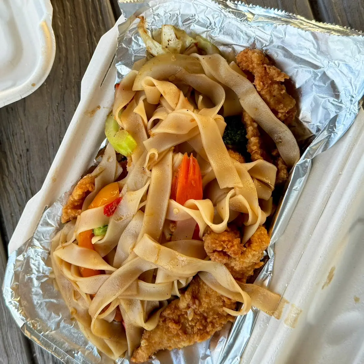 Fish Drunken Noodles