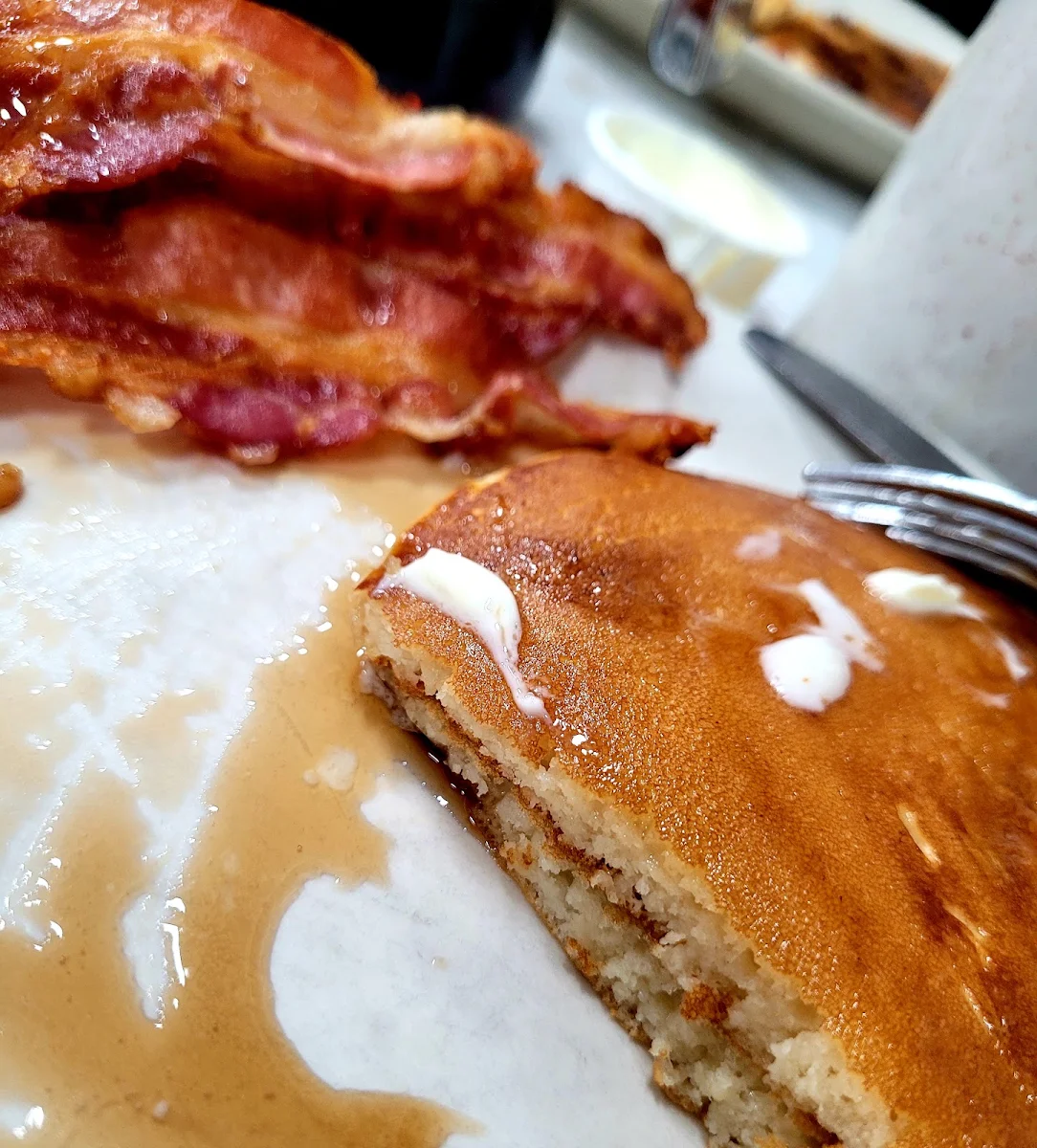 Short Stack with Bacon
