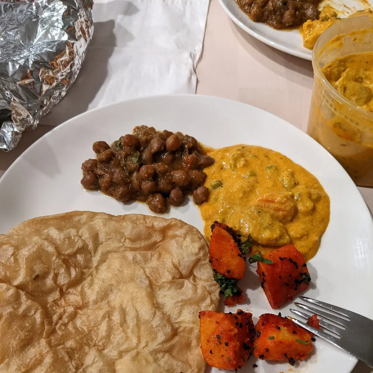 Poori Chana Masala