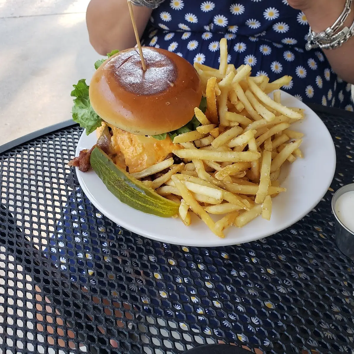 Pimento Cheese Burger Combo