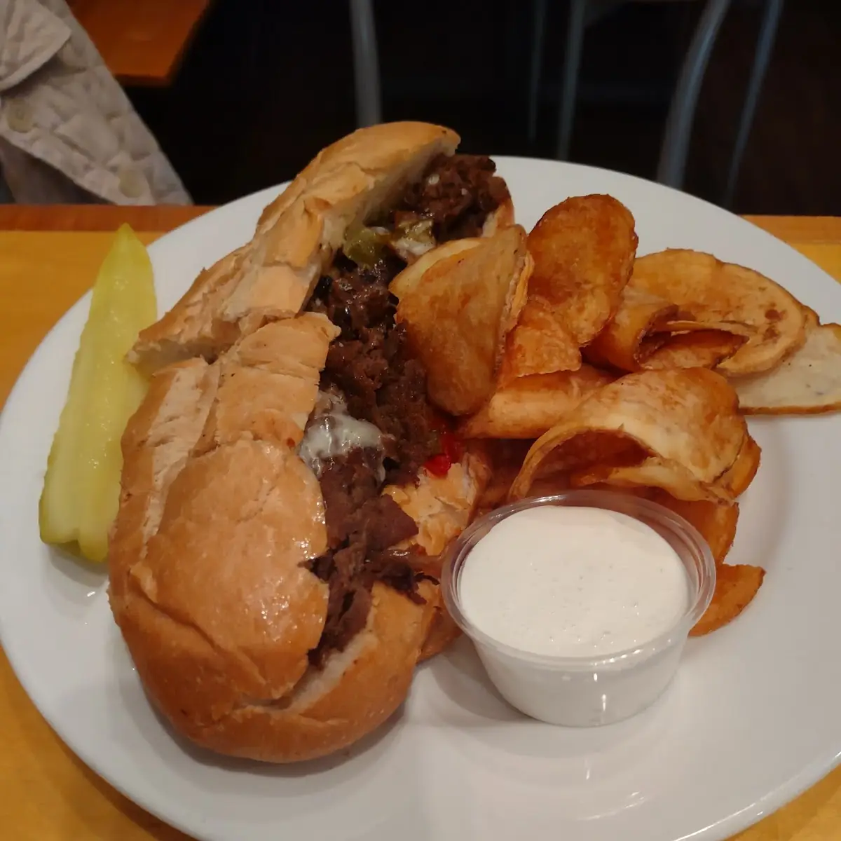The Philly Cheese Steak Sandwich