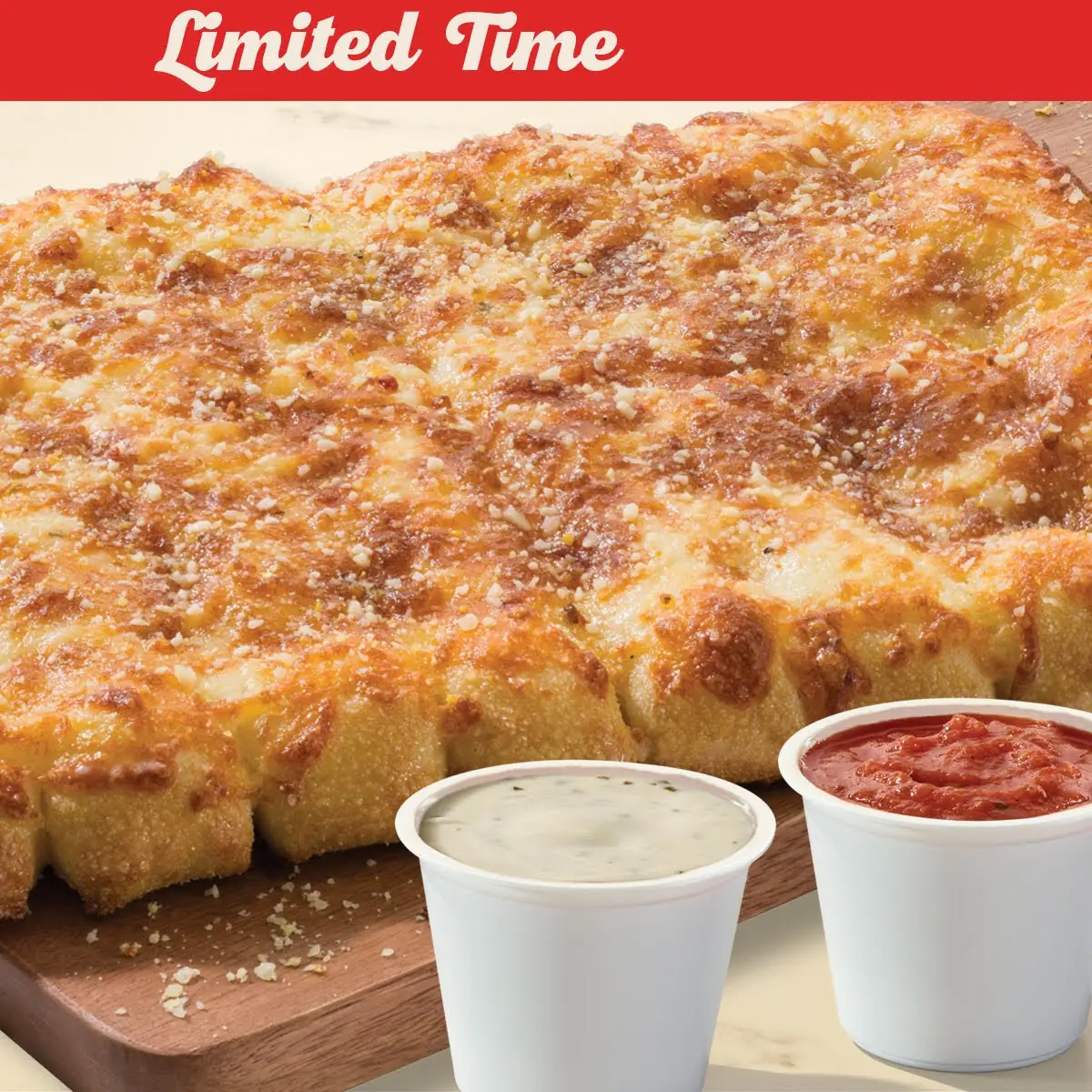 Large Pepperoni Magnifico Pizza & Cheezy Bread