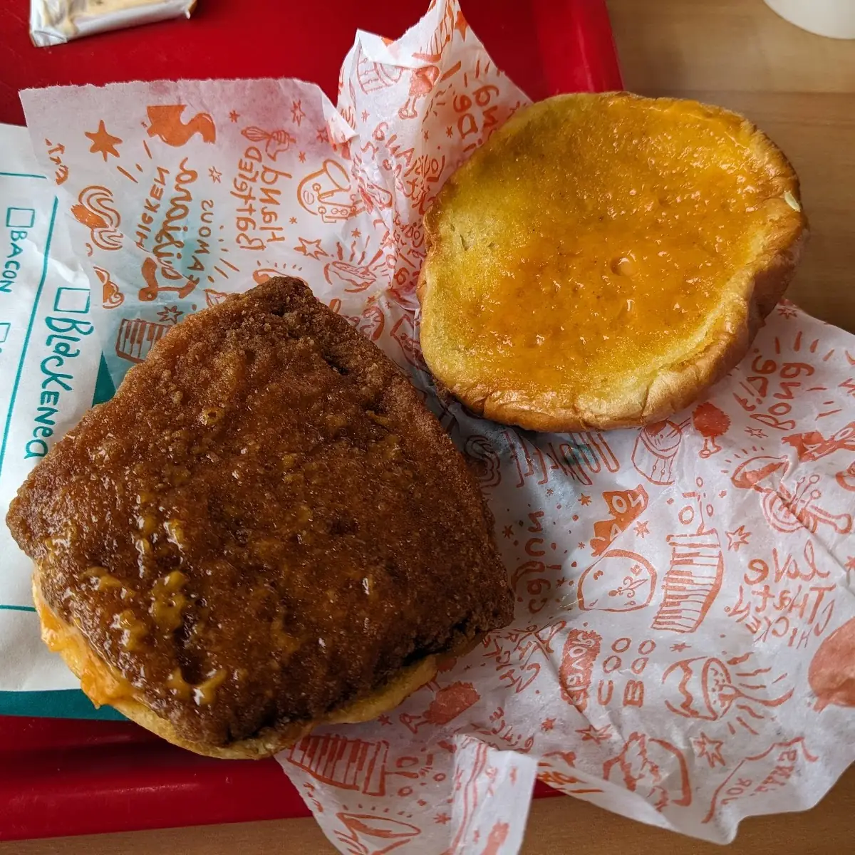 Spicy Flounder Fish Sandwich