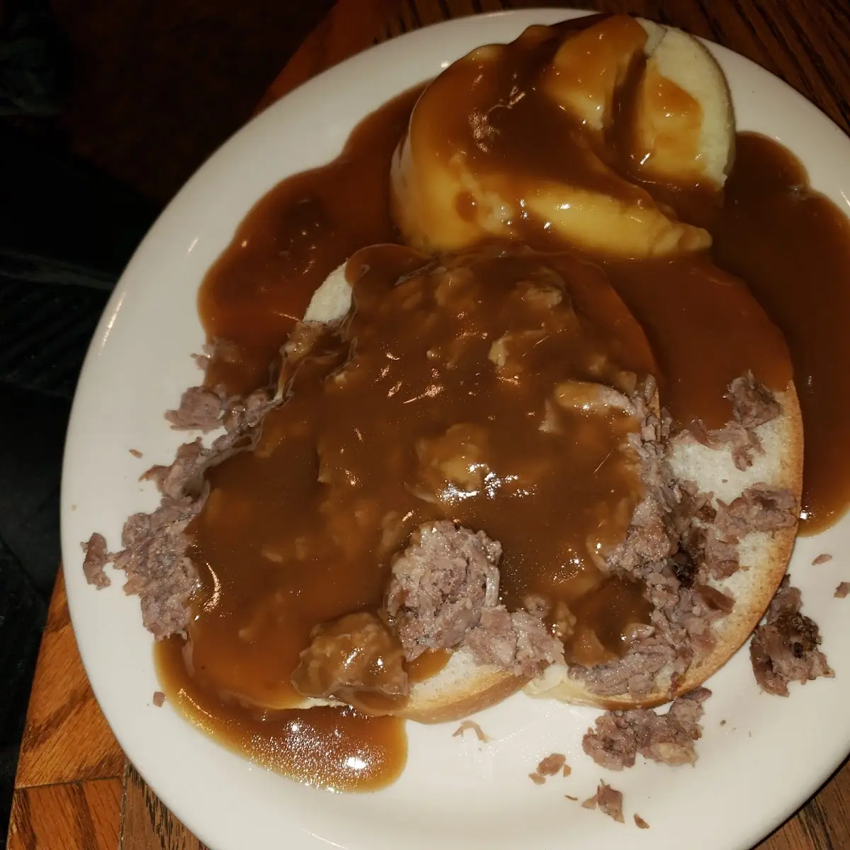 Hot Roast Beef Sandwich