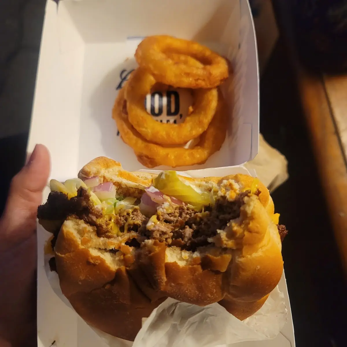 Double Cheeseburger Deluxe Burger
