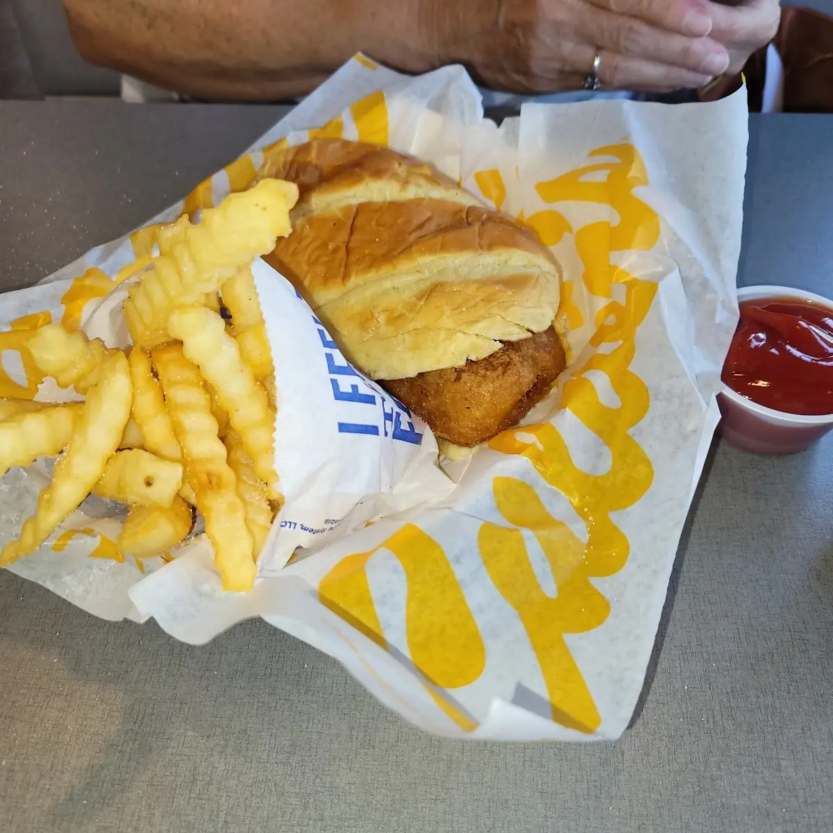 Fish Sandwich Combo Sandwich