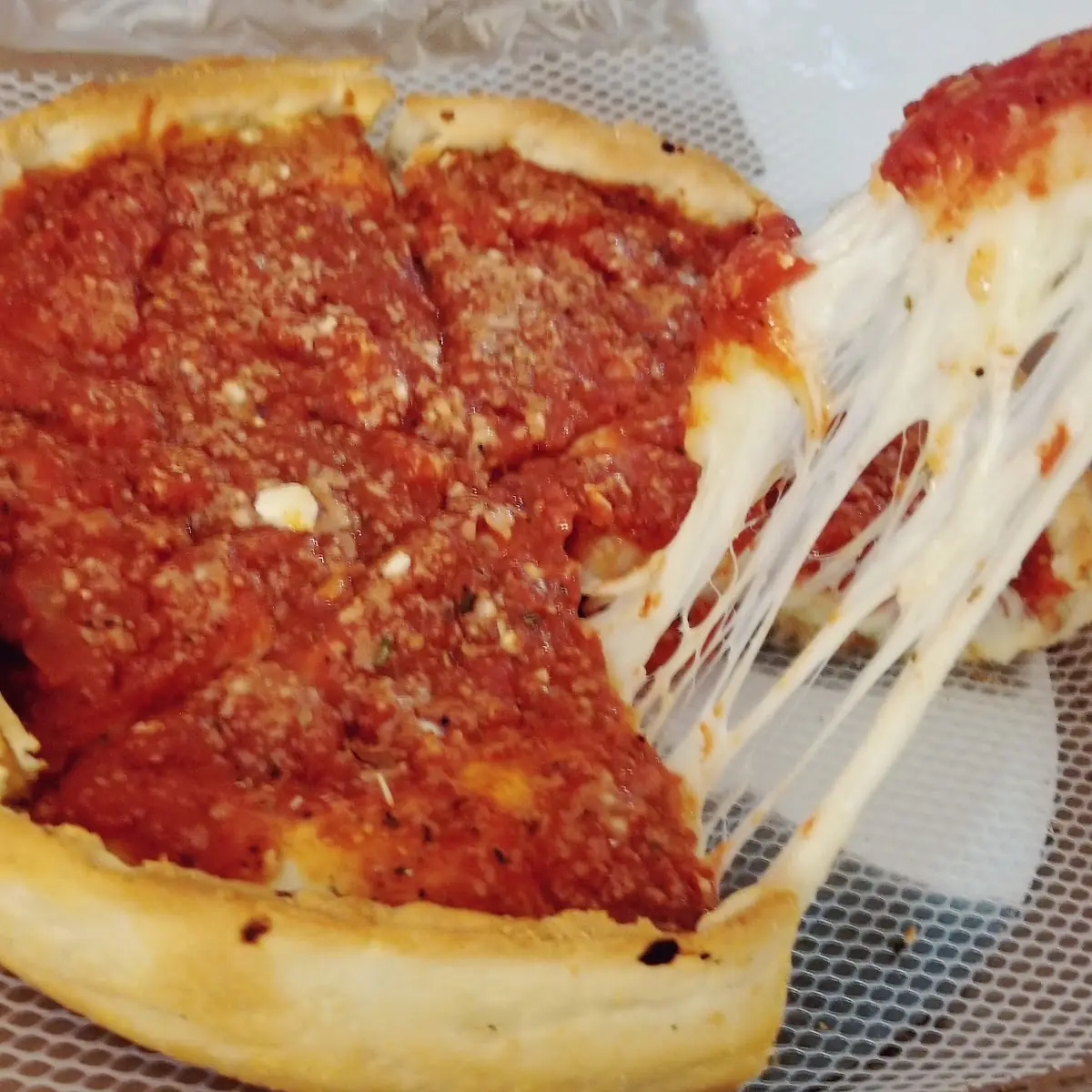 Stuffed Cheese Pizza