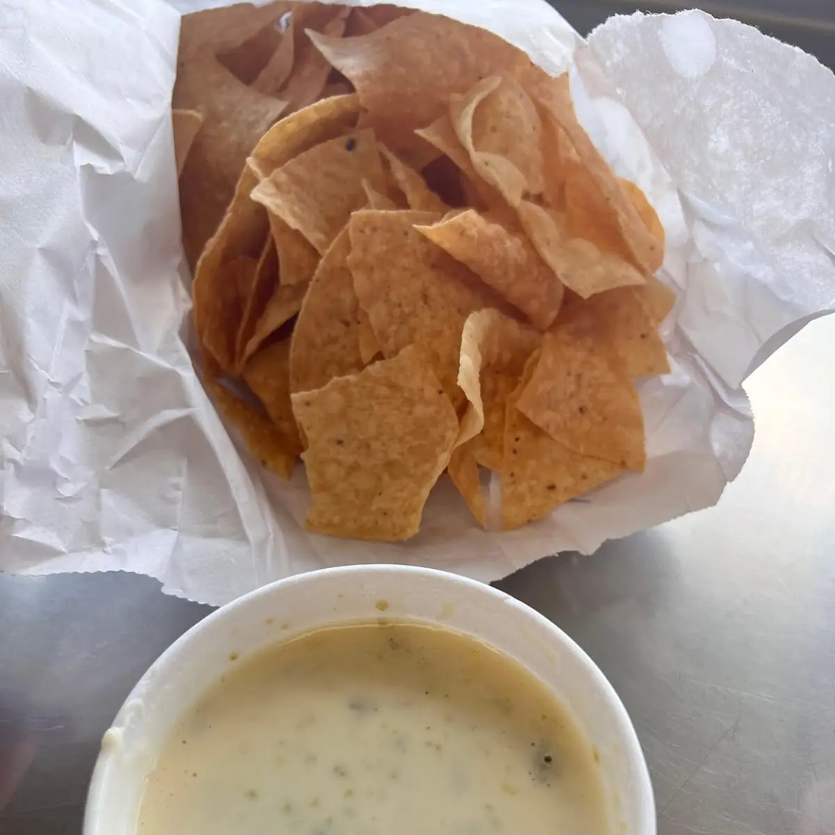 Cheese Dip & Chips