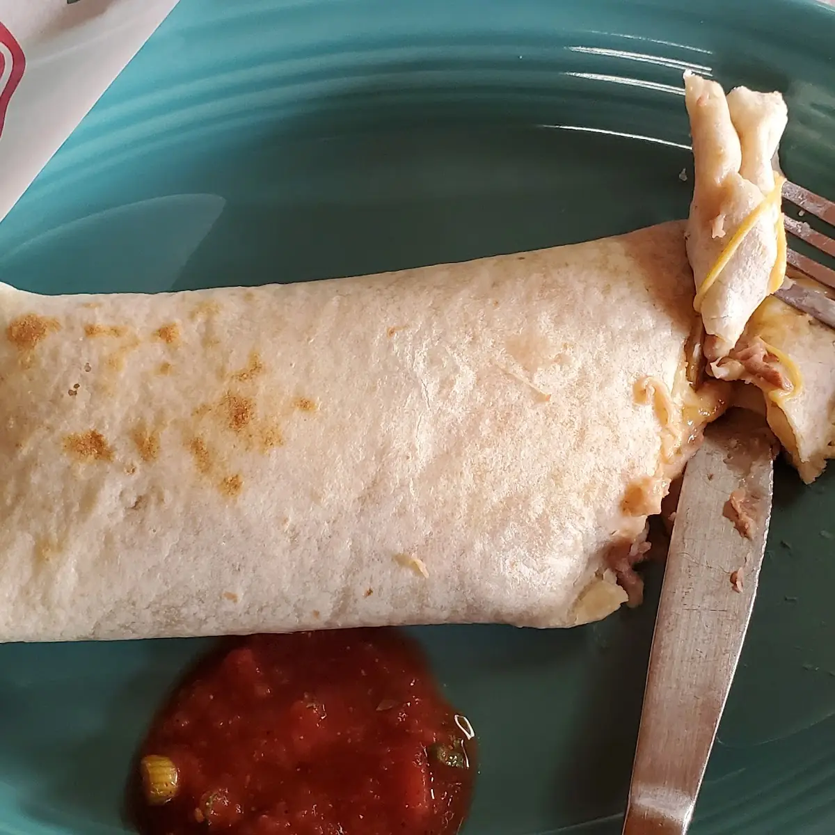 Bean and Cheese Burrito