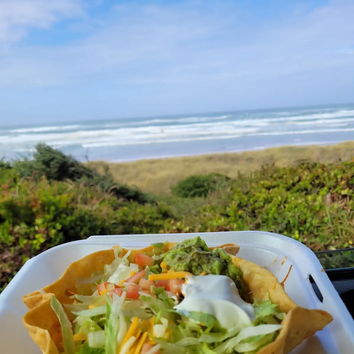 Shredded Beef Taco Salad