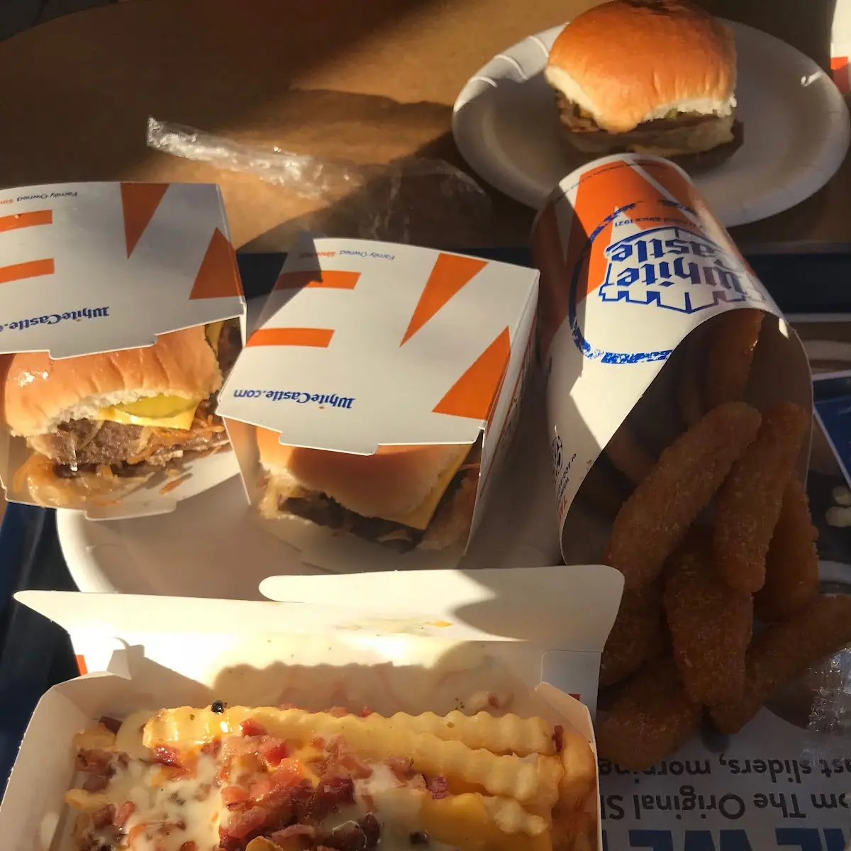 Cheeseburger and Loaded Fries