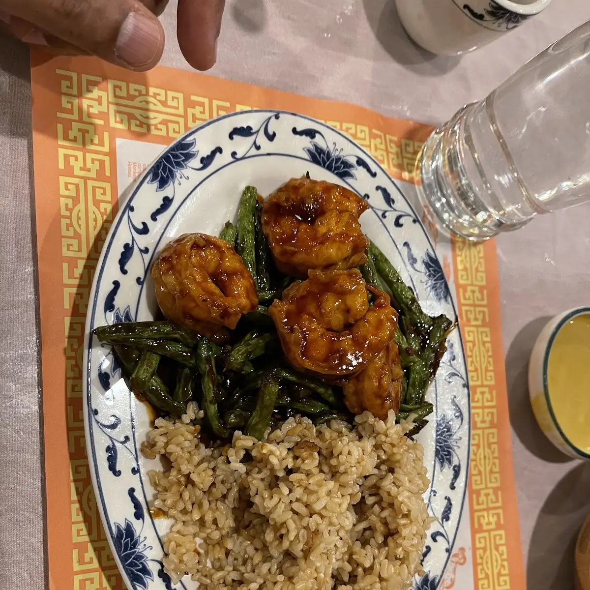 Shrimp with String Beans