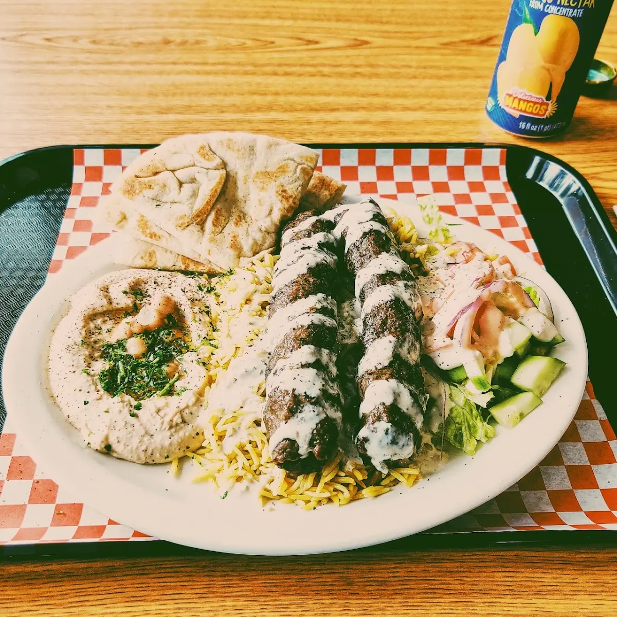 Kofta Kebab Plate