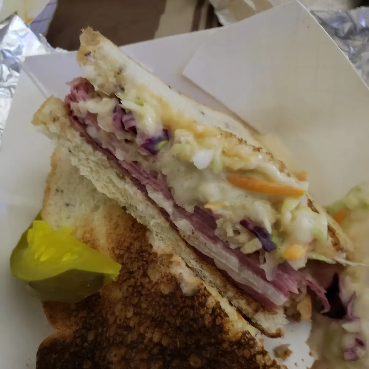 Roast Beef and Cheddar Sandwich