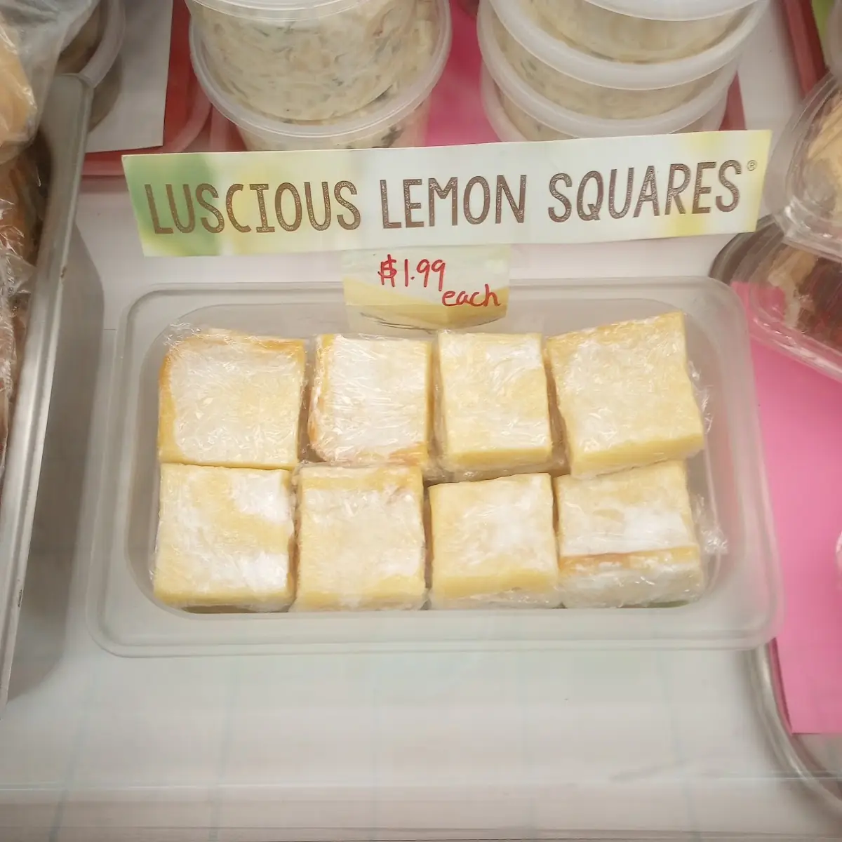 Sour Lemon Squares Is a Dessert Great with Hot Cold Beverages