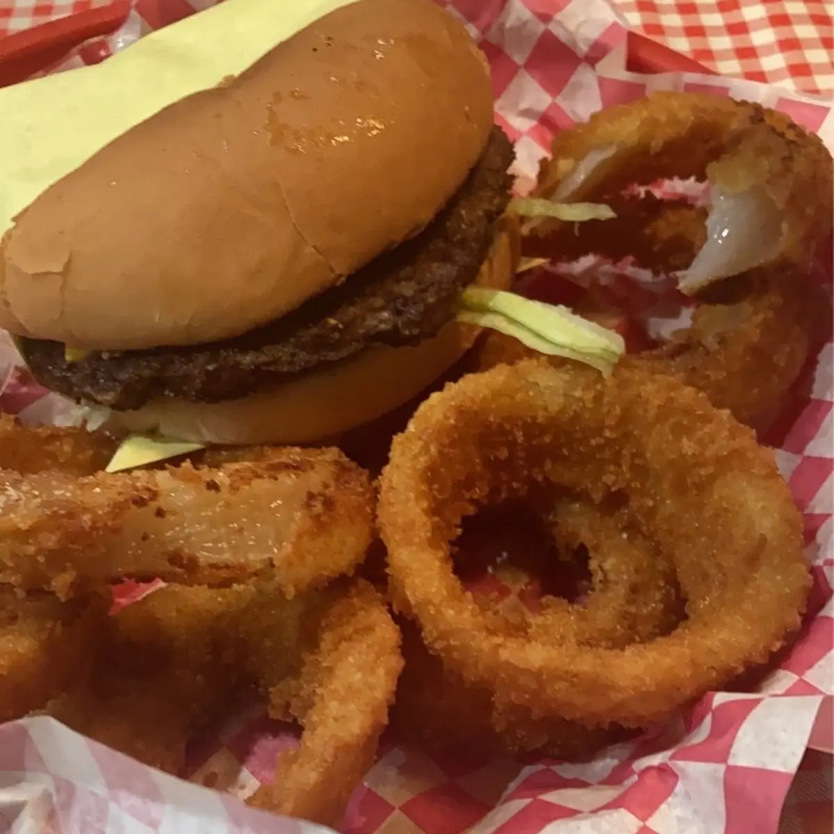 Bacon Cheese Burger Onion Rings